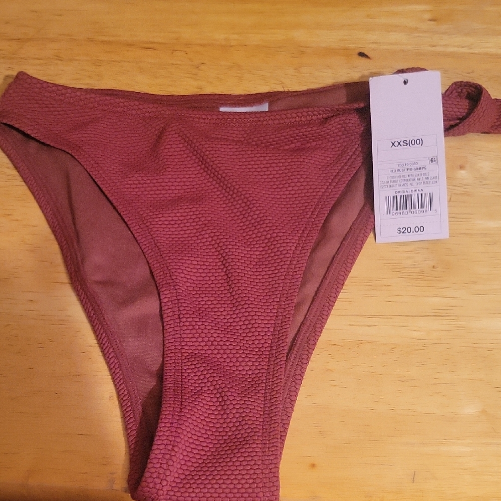 Red Rust Bikini Bottom